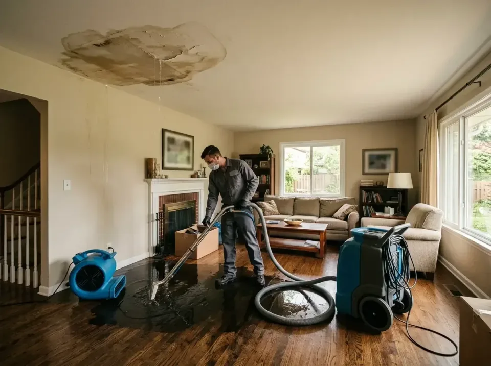 attic-pipe-burst-ceiling-drip-008 — frequently asked questions, Water Damage Restoration & Carpet Care in La Grange, KY
